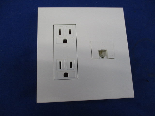 マルチメディアコンセントセット(ピュアホワイト) JEC-BN-55GK他