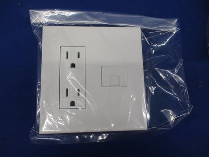 マルチメディアコンセントセット(ピュアホワイト) JEC-BN-55GK他