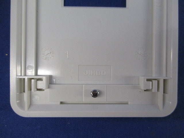 埋込モジュラージャック(取付枠・プレート付)(5組入)(ピュアホワイト) WUJ2他