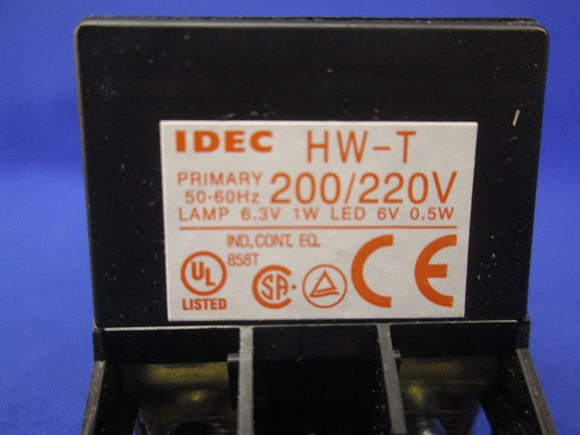 照光押ボタンスイッチφ25 ALS+HW-T