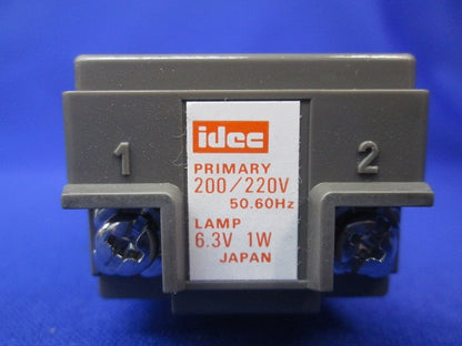 照光押ボタンスイッチφ30 型番不明