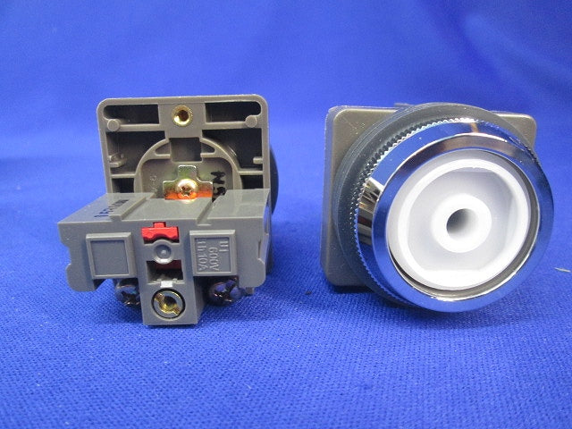 φ30押ボタンスイッチ平形(2個入) ABN101