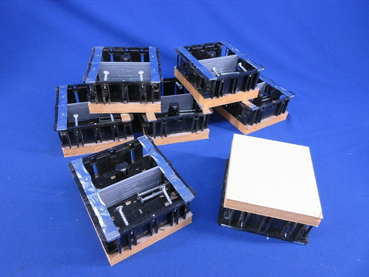 断熱ボード付小判スライドボックス2ヶ用(7個入)(センタ-磁石付) SBG-WM-DBF