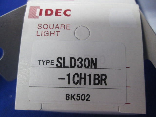 角形表示灯・単色全面照光 SLD30N-1CH1BR