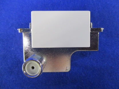 埋込高シールドテレビコンセント 端末用(電流通過形)(セラミックホワイト) WCS4812W