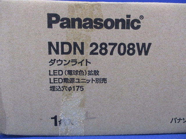 LEDダウンライト 3000K テクニカル照明 器具本体  電源別売 NDN28708W