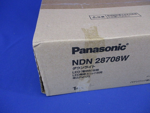 LEDダウンライト 3000K テクニカル照明 器具本体  電源別売 NDN28708W