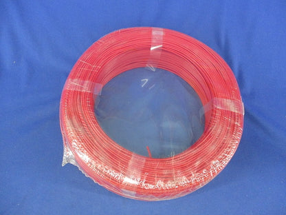 耐燃性ポリエチレン絶縁電線300m(赤)(新品未開封) EM IE/F1.2mm