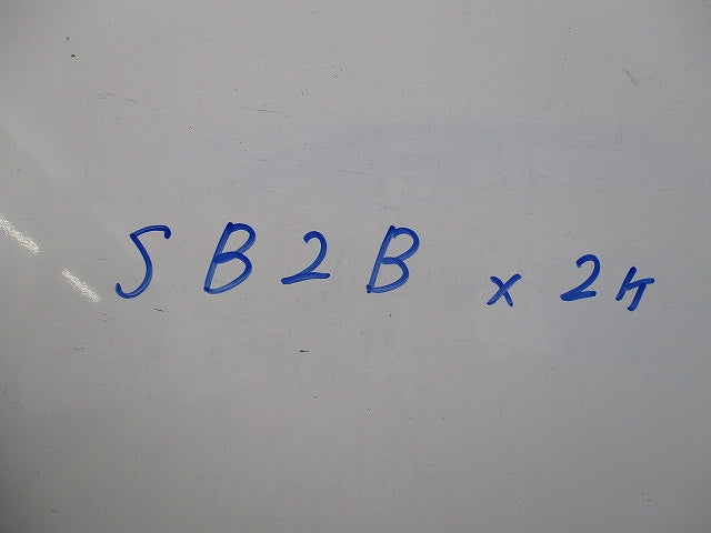 ブラックスイッチボックス2個用カバー付(2個入)(キズ・汚れ有) SB2B