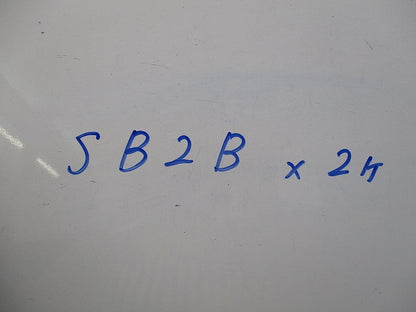 ブラックスイッチボックス2個用カバー付(2個入)(キズ・汚れ有) SB2B