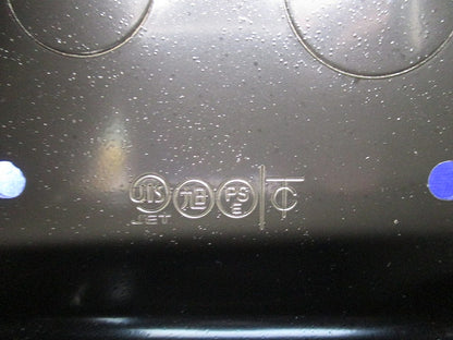 ブラックスイッチボックス2個用カバー付(2個入)(キズ・汚れ有) SB2B