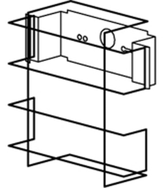 LED誘導灯C級壁直付用ガード GAF46