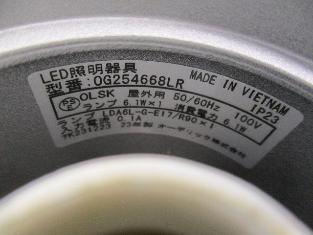 LEDガーデンライト(ランプ付本体と一緒に梱包) OG254668LR