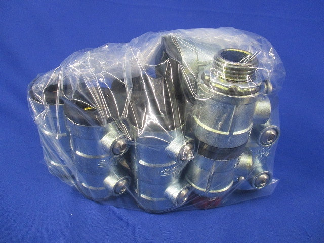 厚鋼ねじなし防水型カップリング・コネクターセット(サイズE16)(混在9個入) 型番不明