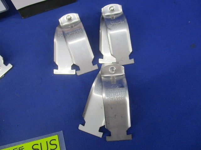 ダクタークリップセット(ステンレス)(混在11個入)(キズ・汚れ有) S-DC51他