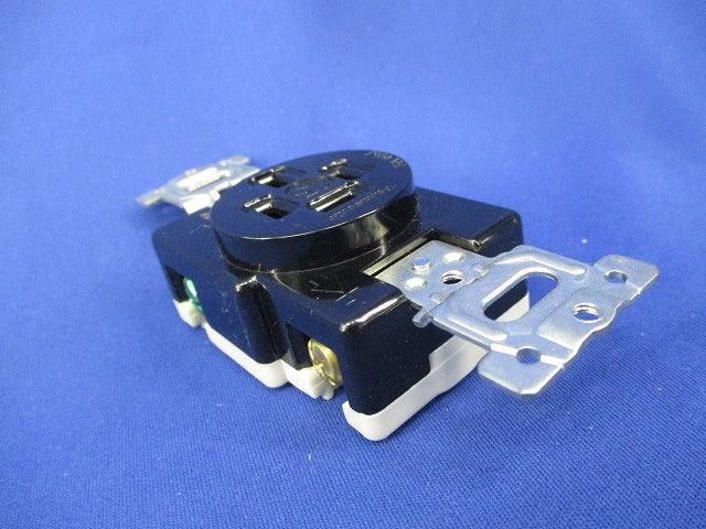 接地3P15A埋込コンセント(5個入)(ブラック) WF1415BK