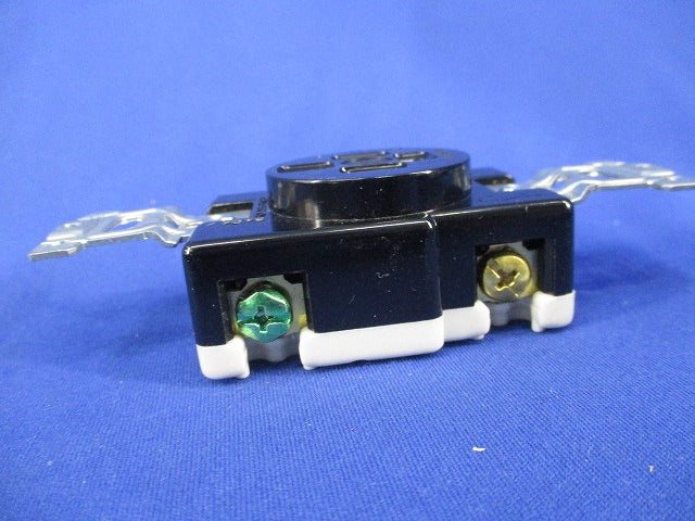 接地3P15A埋込コンセント(5個入)(ブラック) WF1415BK