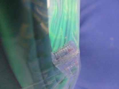 Cat6A プラグ付UTPパッチコード 15m(緑)(新品未開封) 4TPCC6A-B15B-P