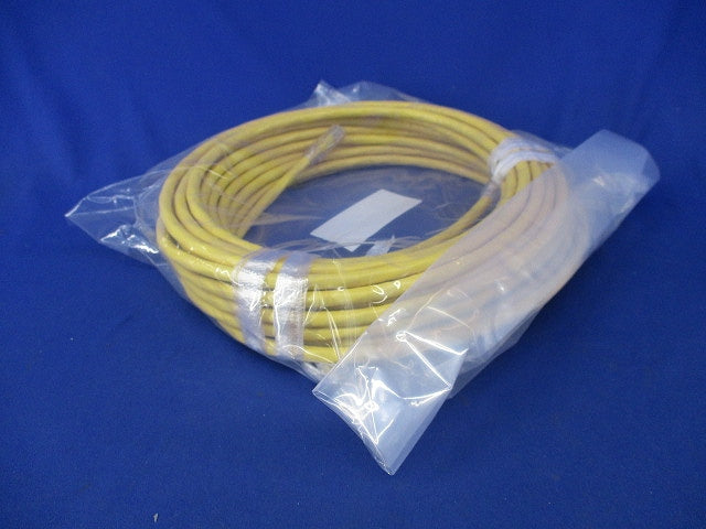 Cat6A プラグ付UTPパッチコード 15m(黄)(新品未開封) 4TPCC6A-B15B-P