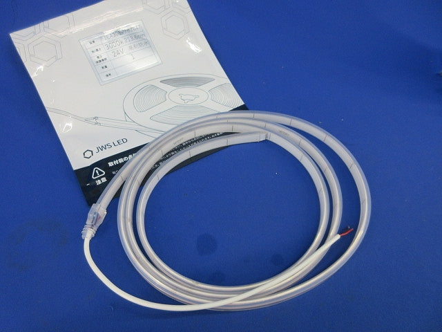 LEDテープライト 3000k 24V 213.6cm 高耐防水 F1EA308V7BZ047