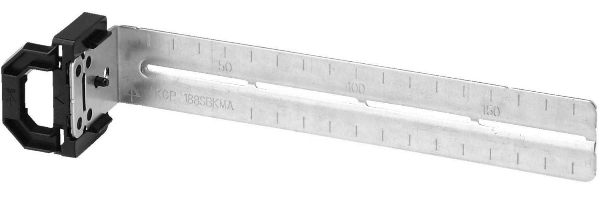 軽量間仕切り用調整固定バー バー長さ188mm 10個価格 KGP-KMA36-10