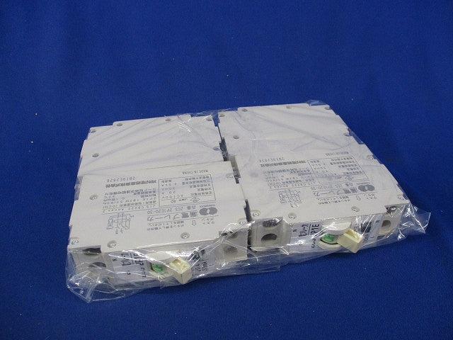 漏電ブレーカ 2P1E20A(4個入) ZCS2P1E20-30