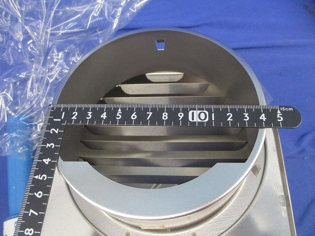 U型フード付ガラリ150mm(ステンレス) GUS-150