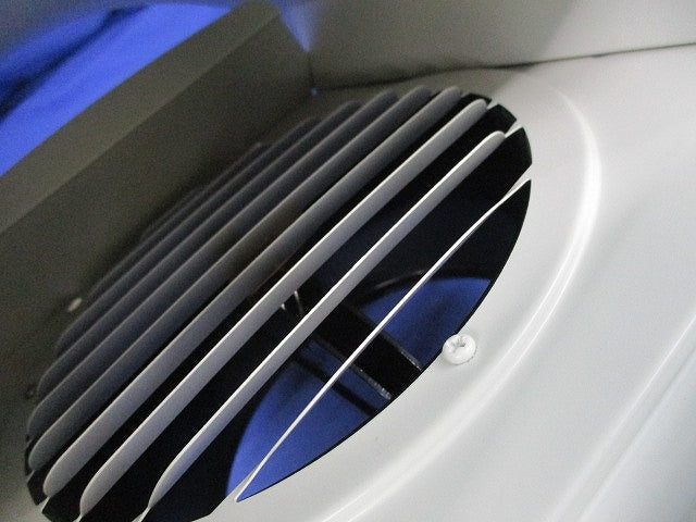 防火ダンパー付角型換気フードφ150(ステンレス)(アイボリー系) 型番不明