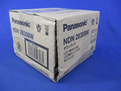 LEDダウンライトφ100(電球色)(電源ユニット別売)(新品未開梱) NDN28308W