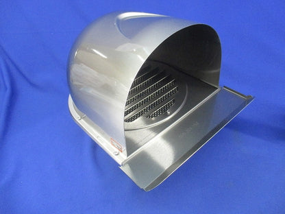 ステンレスU型フード付ガラリφ150(キズ・汚れ有) 型番不明