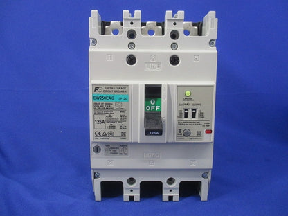 一般配線用漏電遮断器 3P125A(傷・汚れ有) EW250EAG-3P125