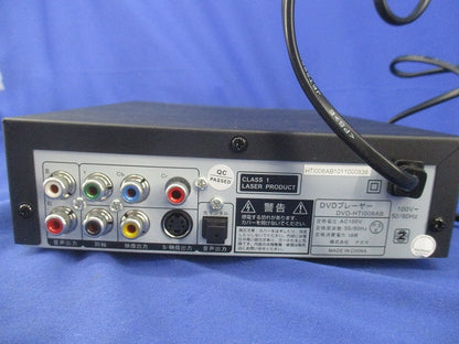 DVDプレーヤー(リモコン・保証書無)(ジャンク品) DVD-HT1006AB