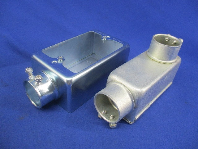 ねじなし露出スイッチボックス・ねじなしユニバーサルセット(混在2個入)(キズ・汚れ有) DS70311K他