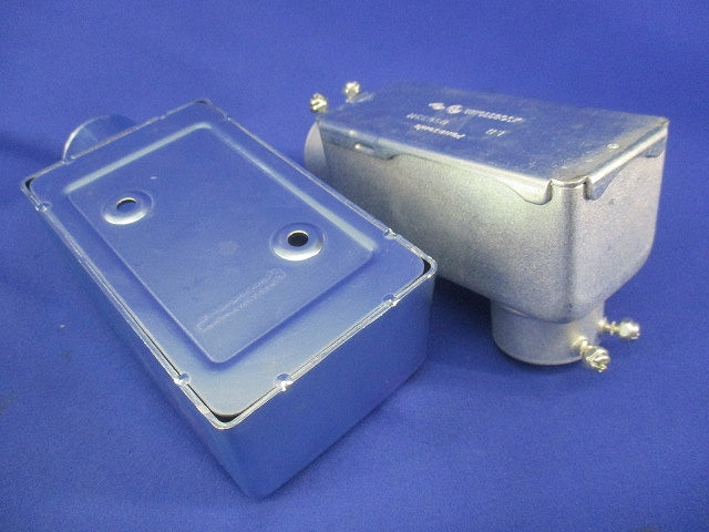 ねじなし露出スイッチボックス・ねじなしユニバーサルセット(混在2個入)(キズ・汚れ有) DS70311K他