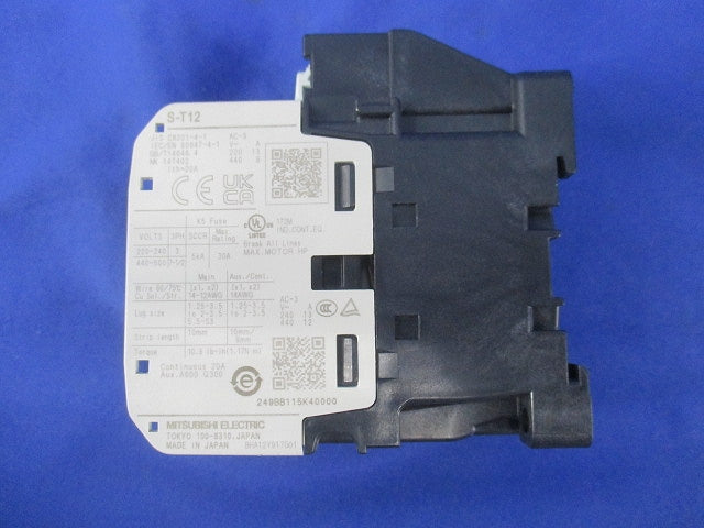 電磁接触器200V(キズ・汚れ・テプラ痕有) S-T12
