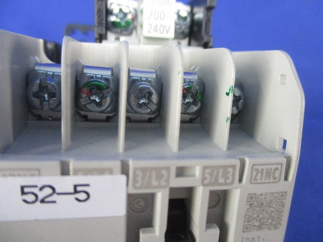 電磁接触器200V(キズ・汚れ・テプラ痕有) S-T12