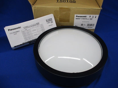 LED非常用シーリング階段灯(電球色)(オフブラック)(24年製) NWCF11501CLE1