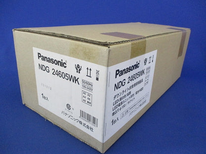 LEDダウンライト非常用照明器具φ150(電源ユニット別売)(23年製) NDG24605WK