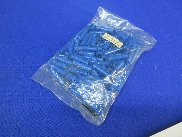 絶縁被覆付差込形ピン端子(メス)(青)(100個入)(新品未開封) PC4020F