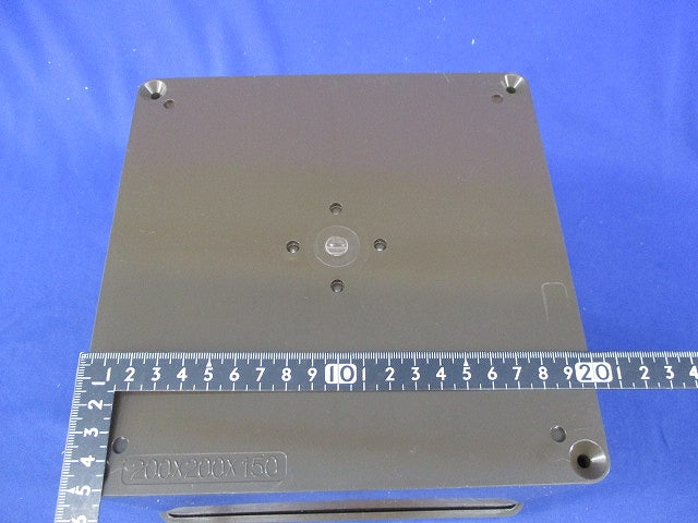 プールボックス 200×200×150(VE)()(キズ有)茶系色 型番不明