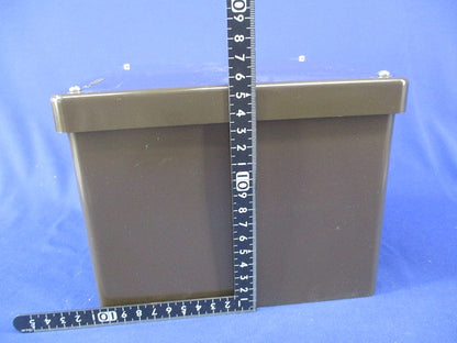 プールボックス 200×200×150(VE)()(キズ有)茶系色 型番不明