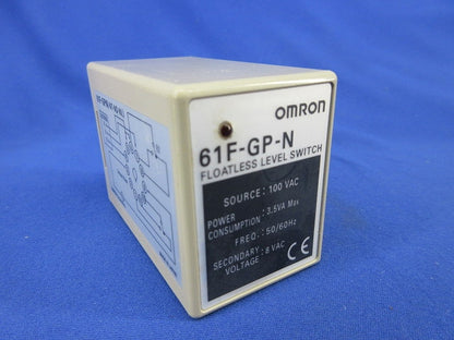 フロートなしスイッチ100VAC(キズ・汚れ有) 61F-GP-N
