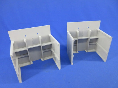 ブレーカー用表面形端子カバー(端子カバーのみ)(ライトグレー) TMC-5B