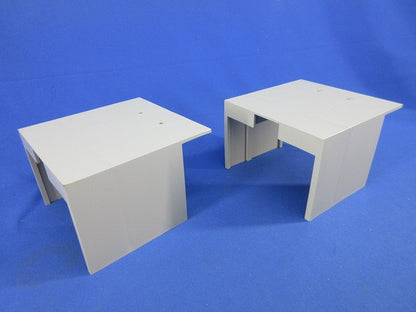 ブレーカー用表面形端子カバー(端子カバーのみ)(ライトグレー) TMC-5B