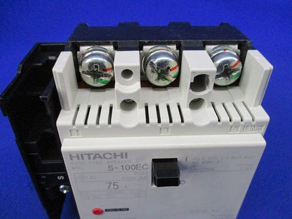 配線用遮断器(3P3E75A) アラームスイッチ付 S-100ECAL