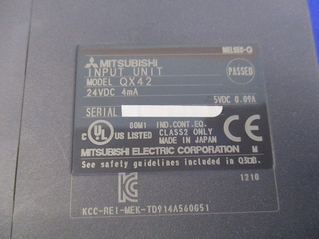 入力ユニット QX42