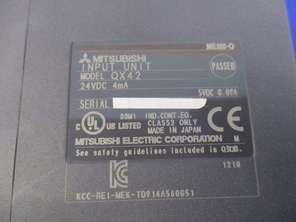 入力ユニット QX42