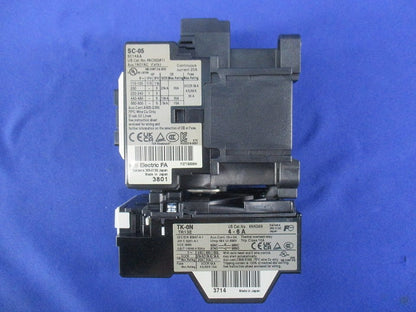 電磁開閉器100V(キズ・汚れ有) SW-05/2E+TK-0N