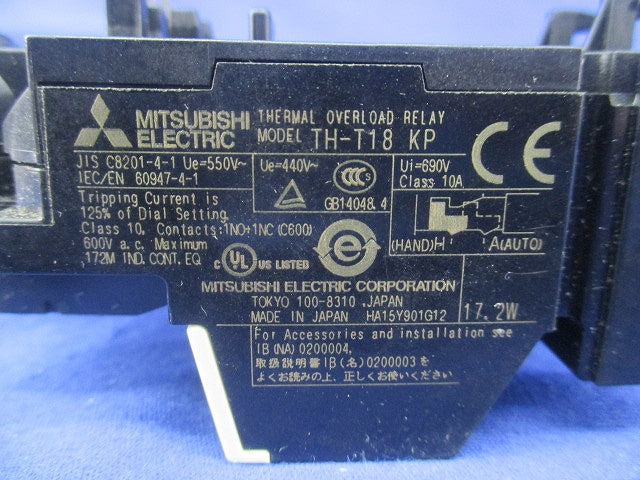 サーマルリレー1.4A TH-T18KP