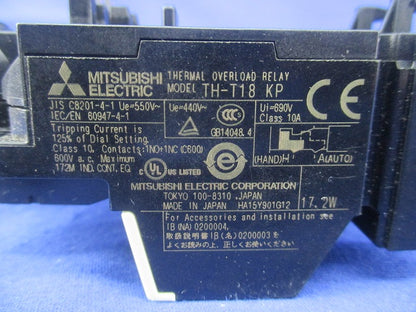 サーマルリレー1.4A TH-T18KP